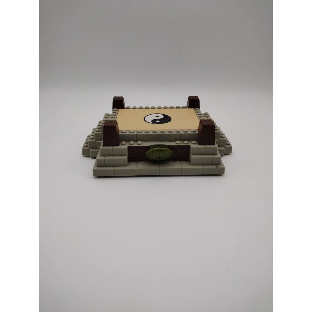 Mega Bloks‎ TMNT Vibrating Combat Lair Dojo Platform Yin Yang Base Piece